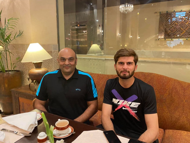 Dining with Shaheen Shah Afridi