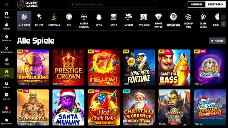 Experience the Thrill of Online Slots at Slotsvader Casino Today